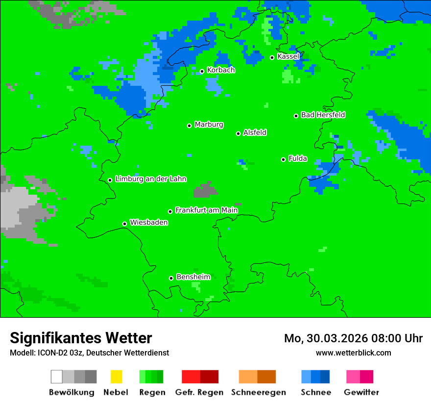 Signifikantes Wetter