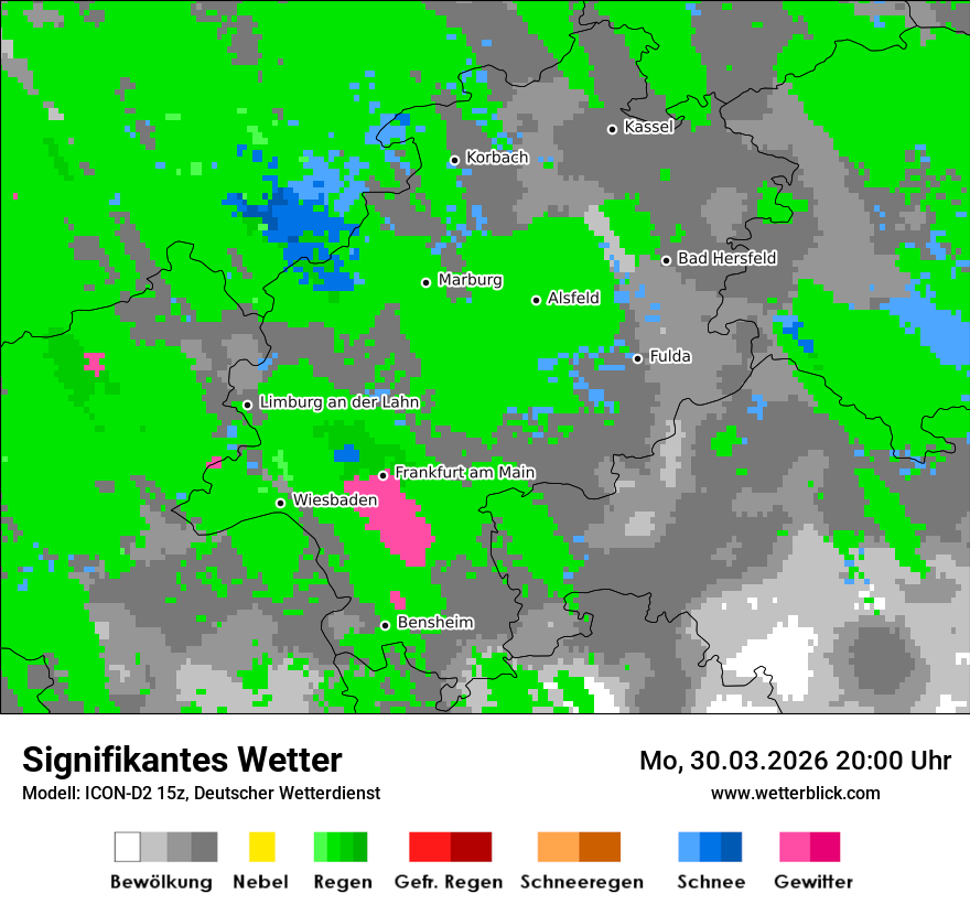 Signifikantes Wetter
