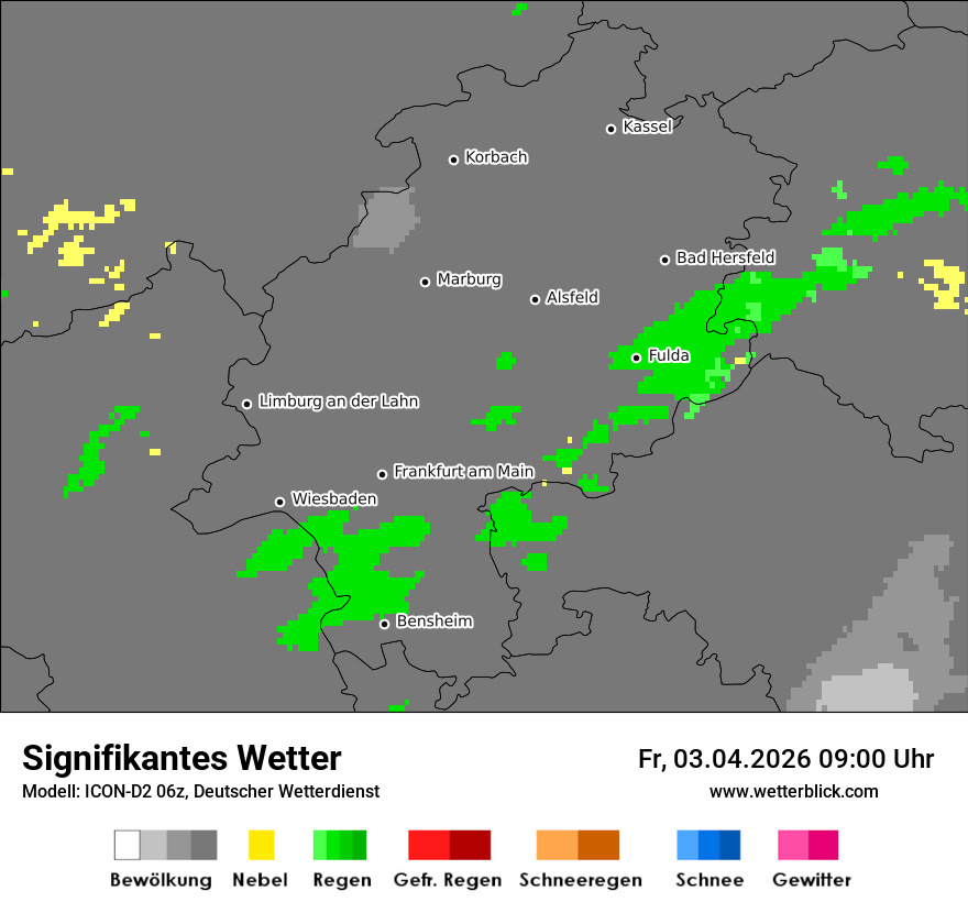 Signifikantes Wetter