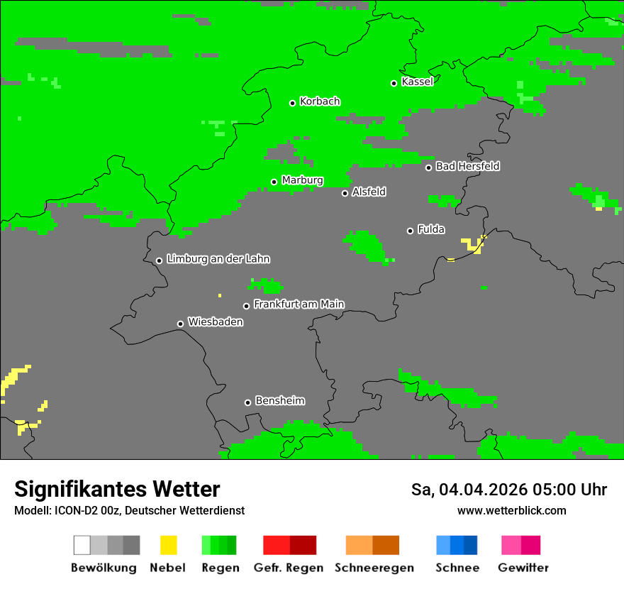 Signifikantes Wetter