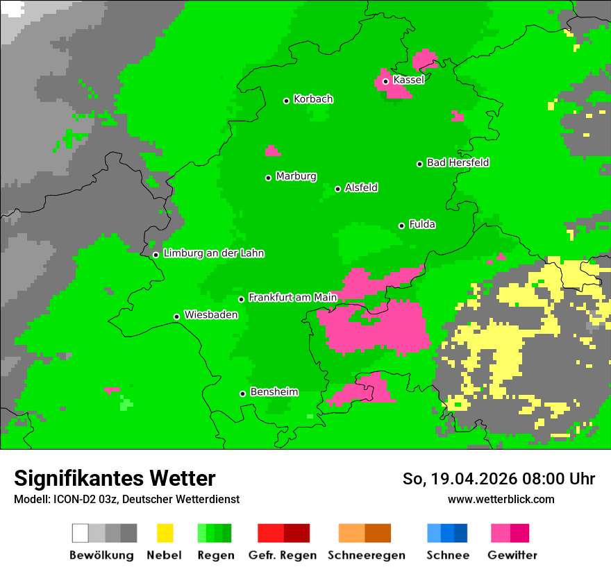 Signifikantes Wetter