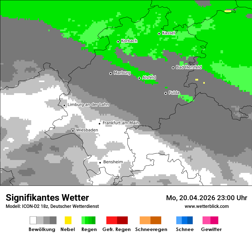 Signifikantes Wetter
