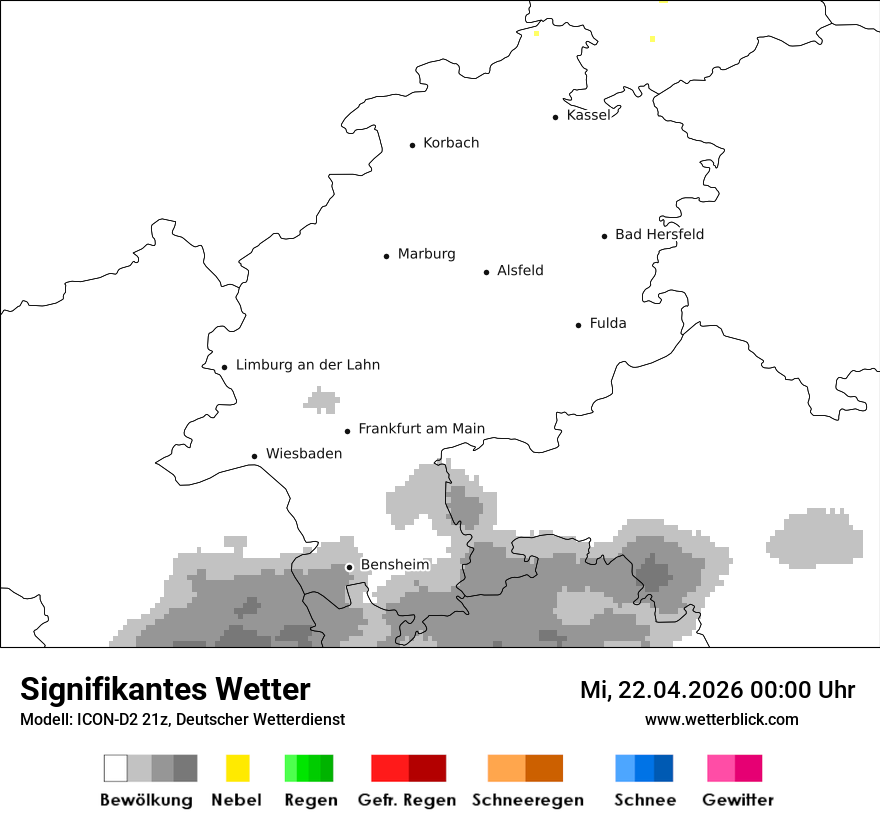 Signifikantes Wetter