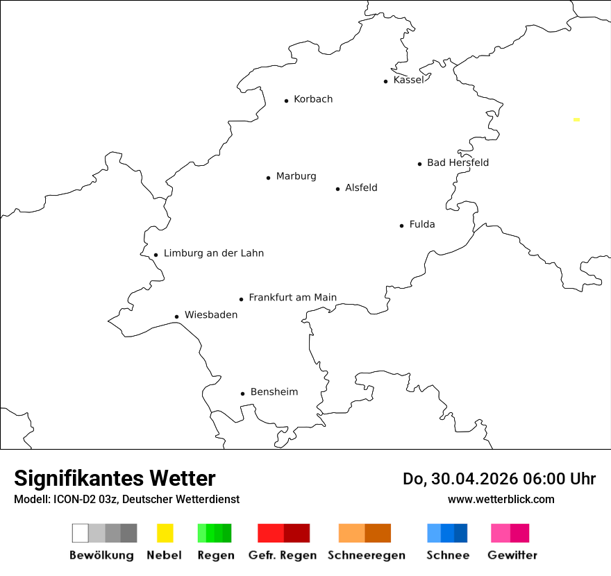 Signifikantes Wetter
