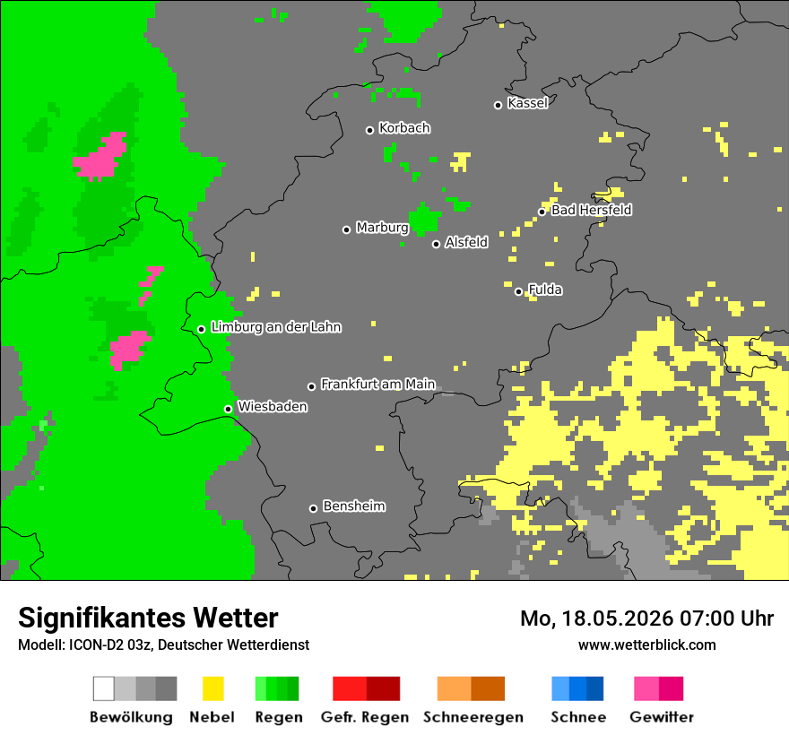 Signifikantes Wetter
