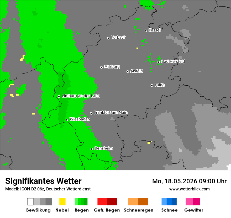 Signifikantes Wetter