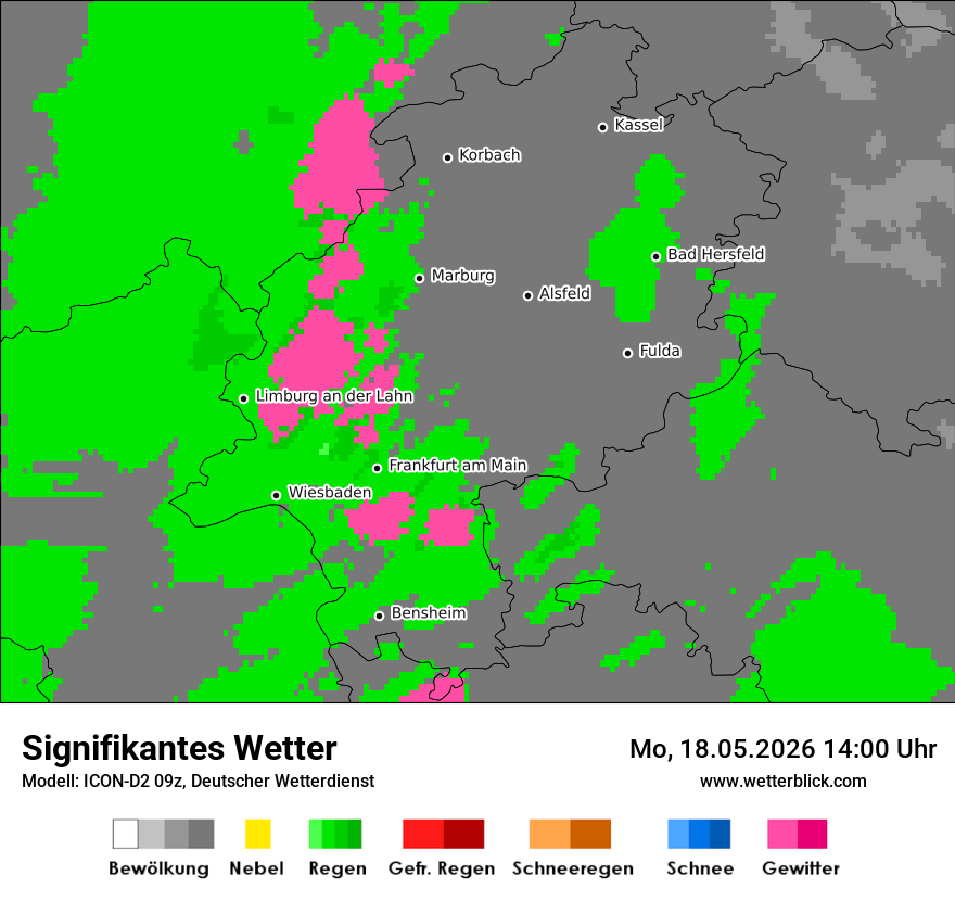 Signifikantes Wetter
