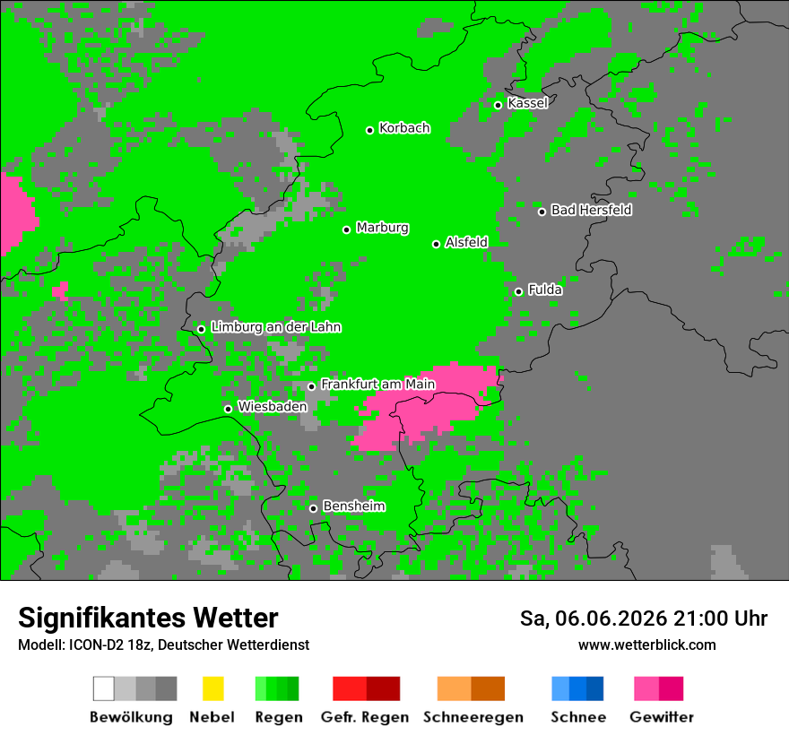 Signifikantes Wetter