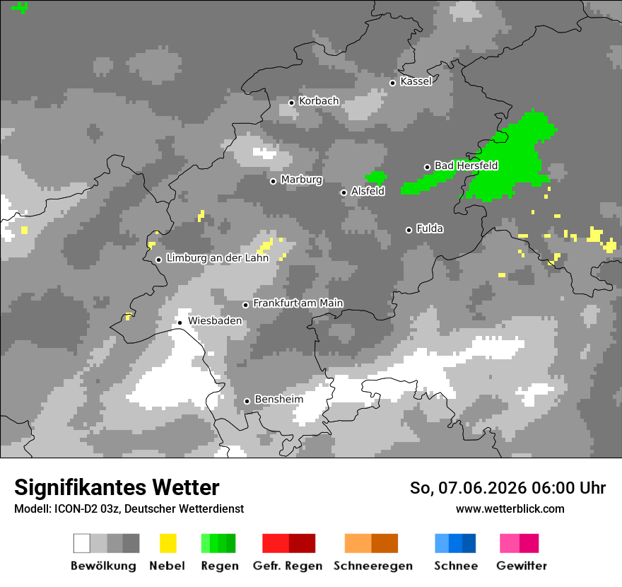 Signifikantes Wetter