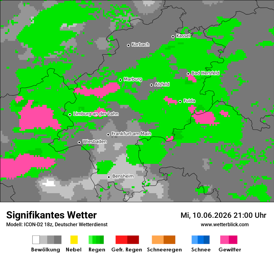 Signifikantes Wetter