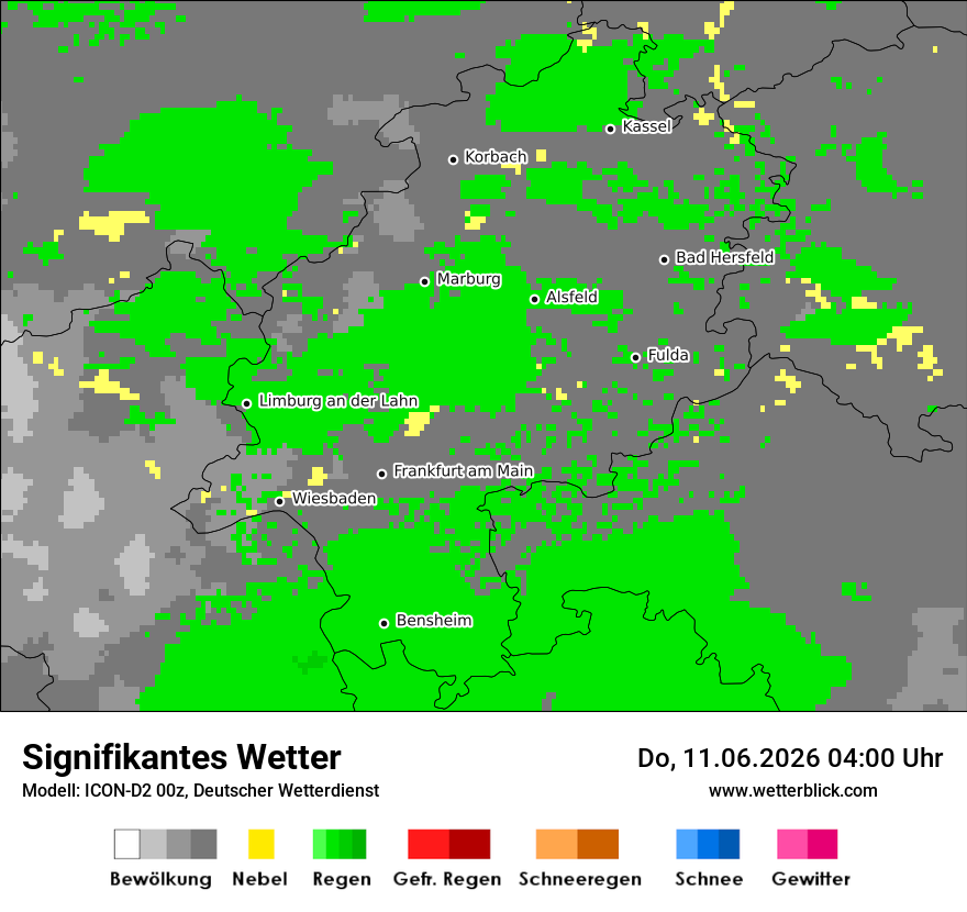 Signifikantes Wetter