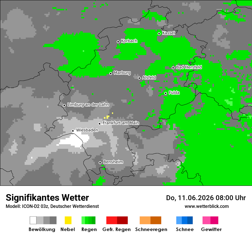 Signifikantes Wetter