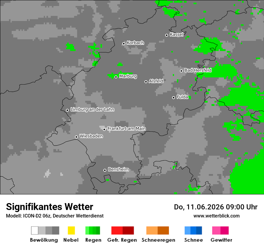 Signifikantes Wetter