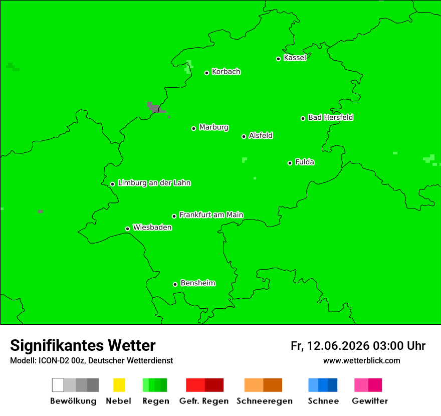 Signifikantes Wetter