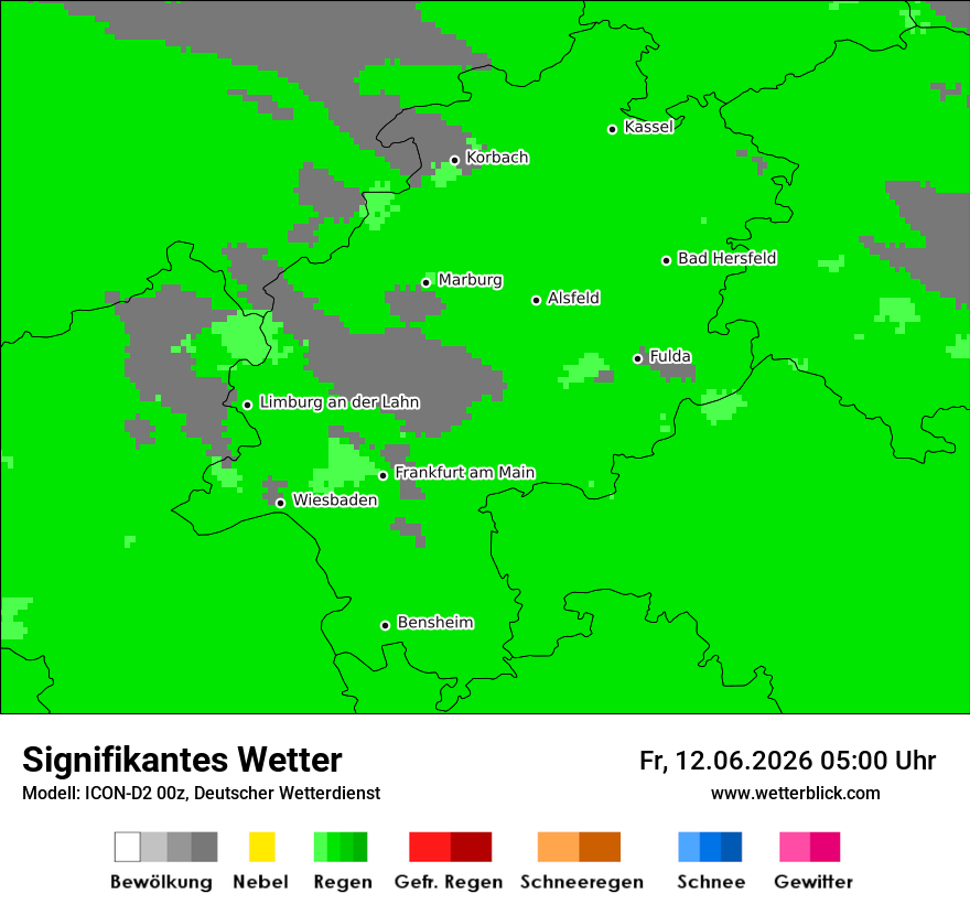 Signifikantes Wetter