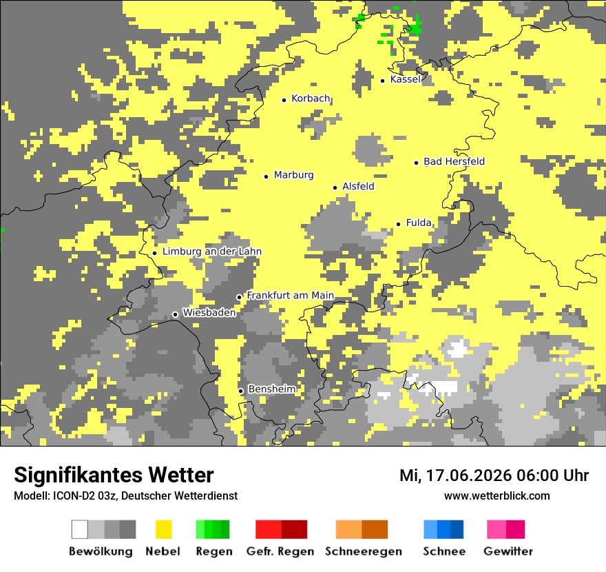 Signifikantes Wetter