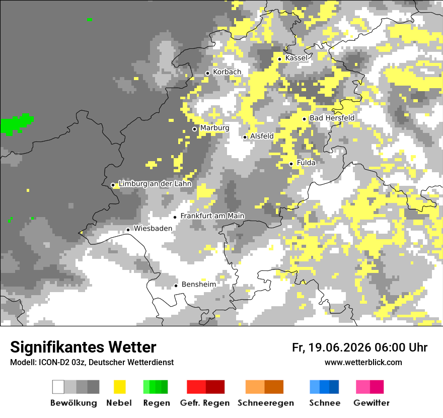 Signifikantes Wetter