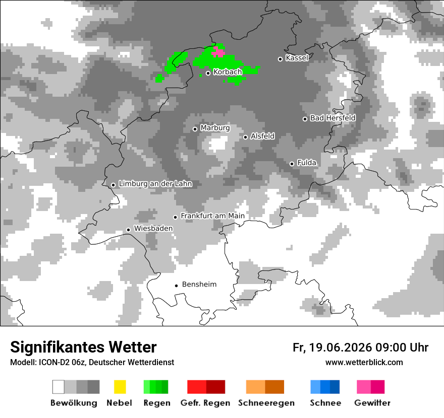 Signifikantes Wetter