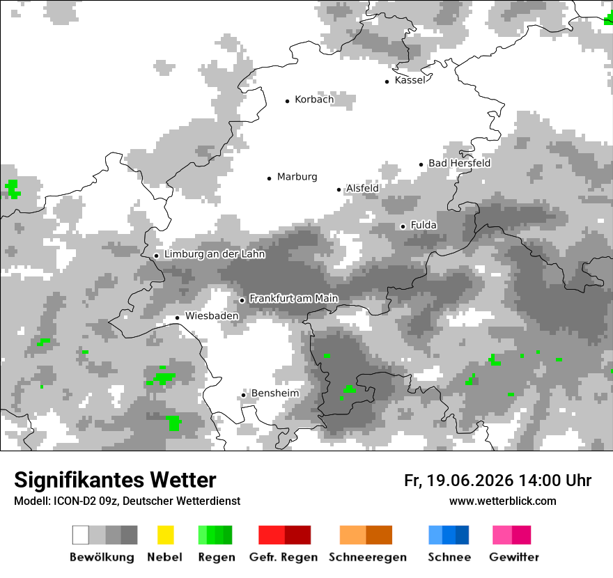 Signifikantes Wetter