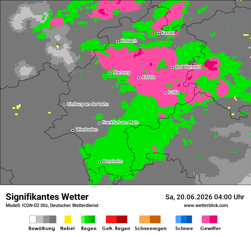 Signifikantes Wetter