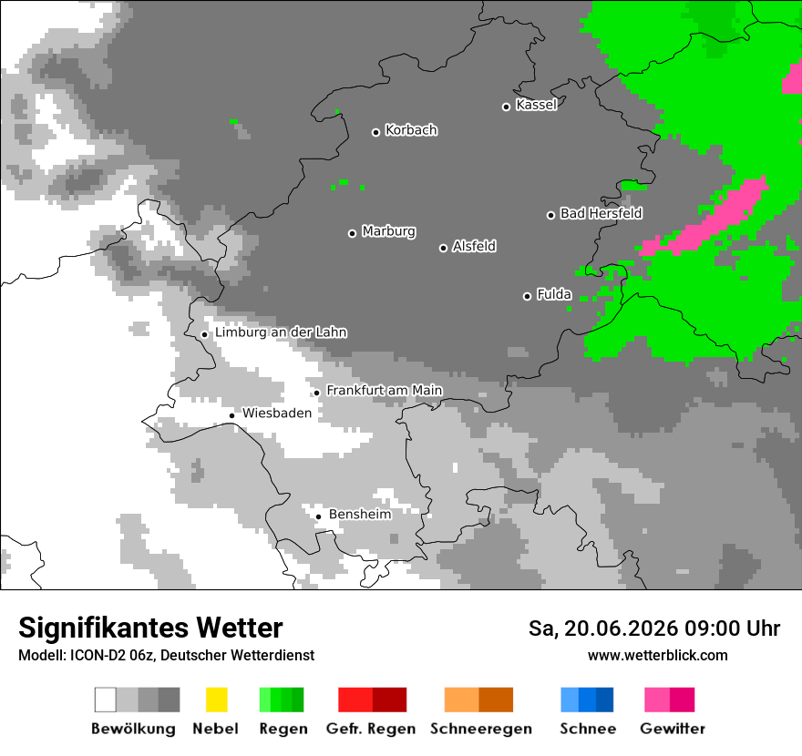 Signifikantes Wetter