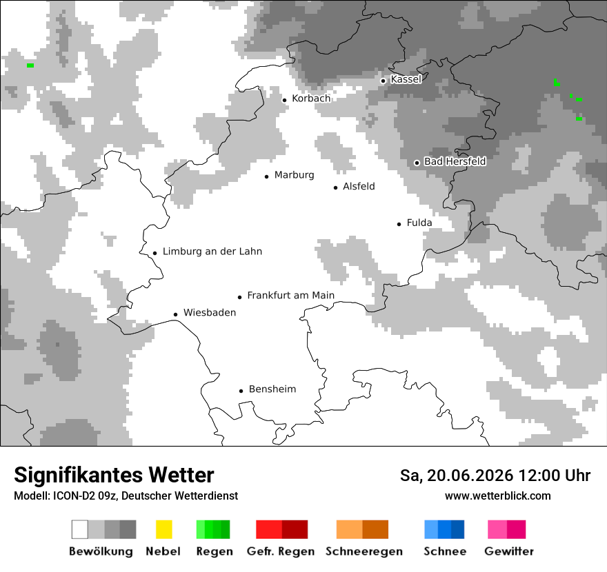 Signifikantes Wetter