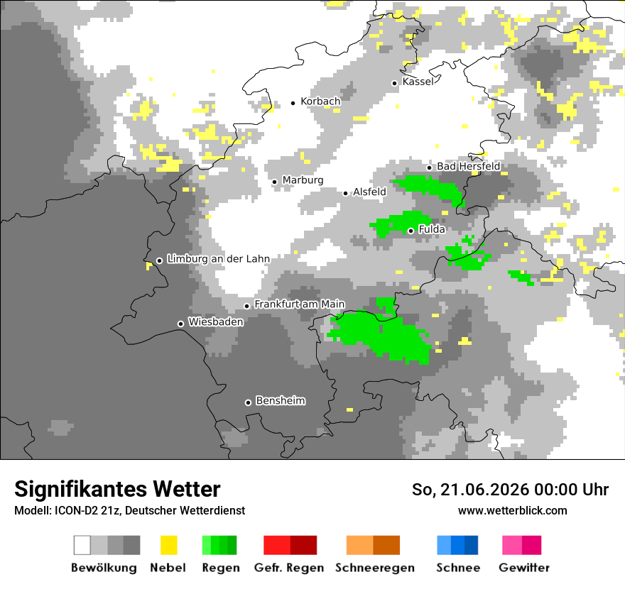 Signifikantes Wetter