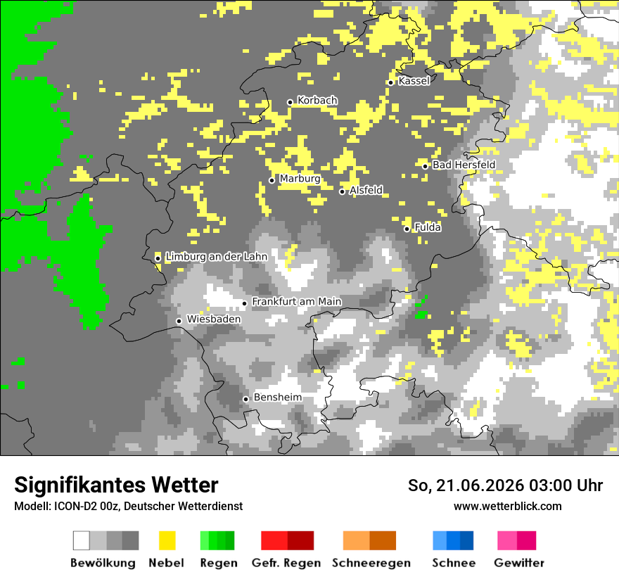 Signifikantes Wetter
