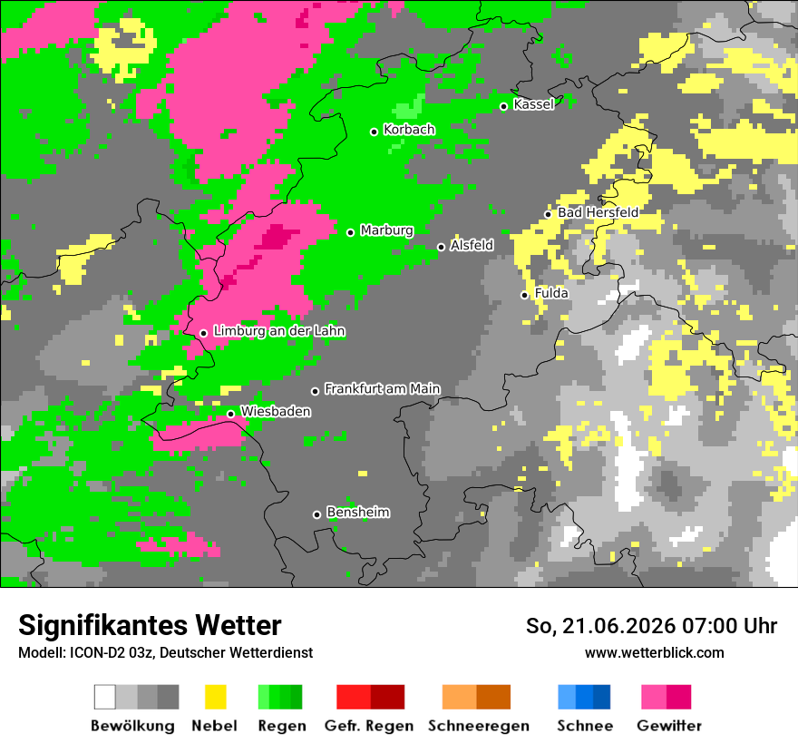 Signifikantes Wetter