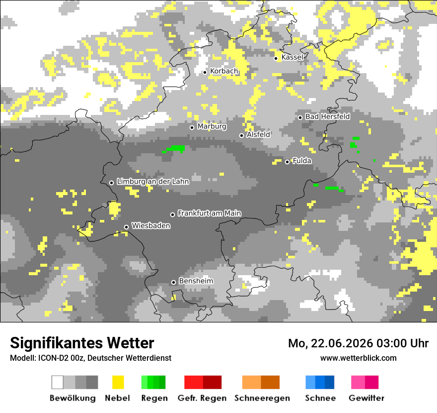 Signifikantes Wetter