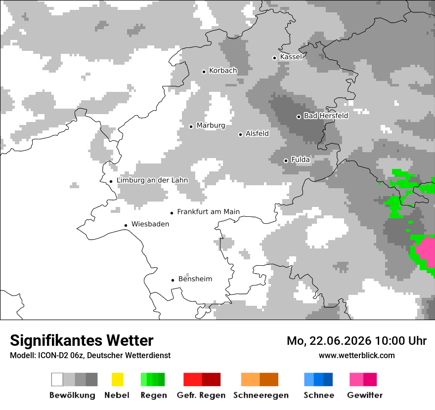 Signifikantes Wetter