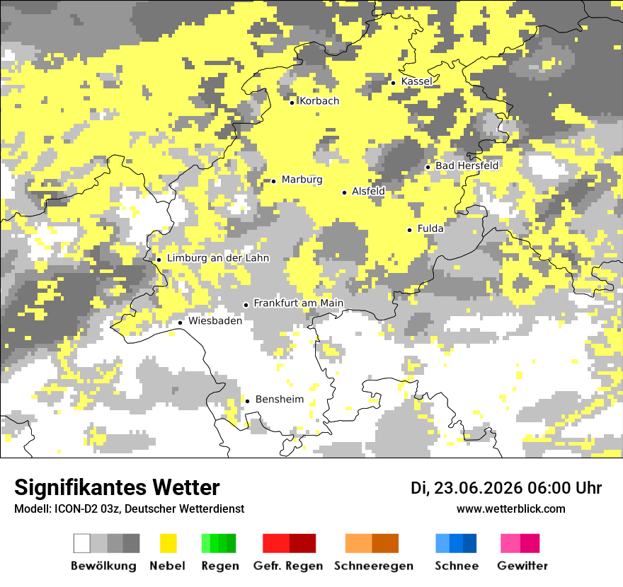 Signifikantes Wetter