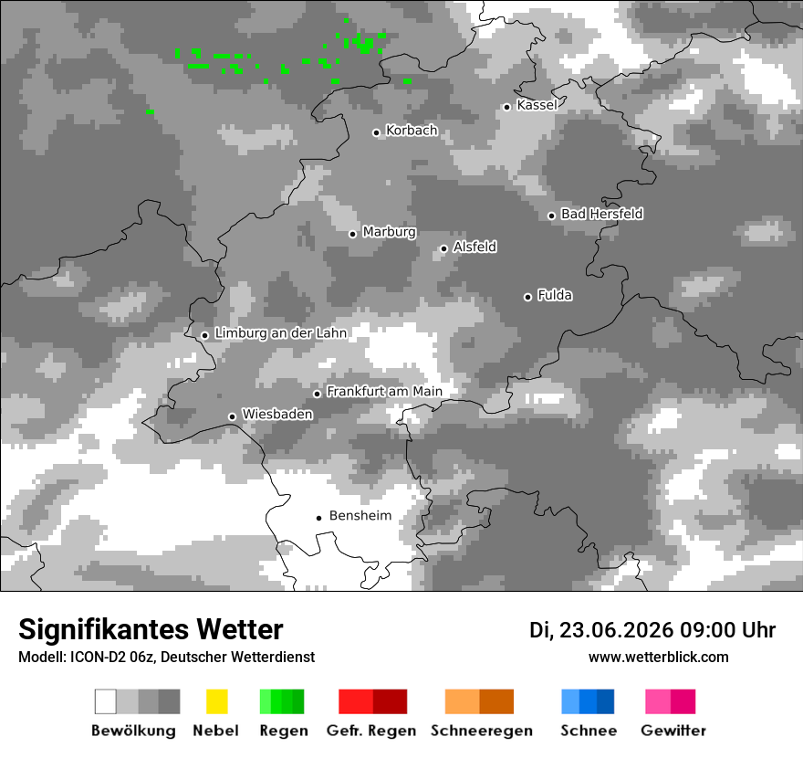 Signifikantes Wetter