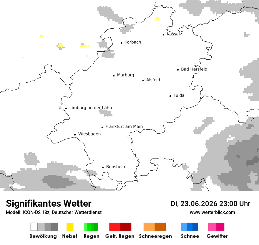 Signifikantes Wetter