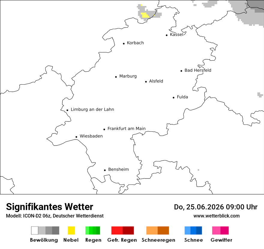 Signifikantes Wetter