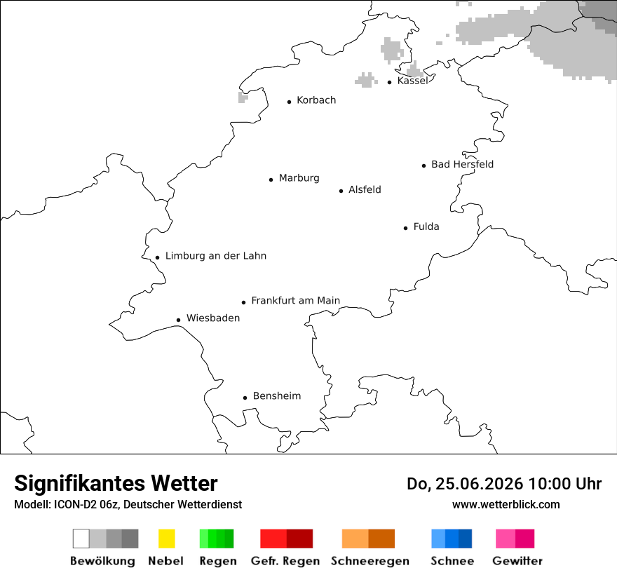 Signifikantes Wetter