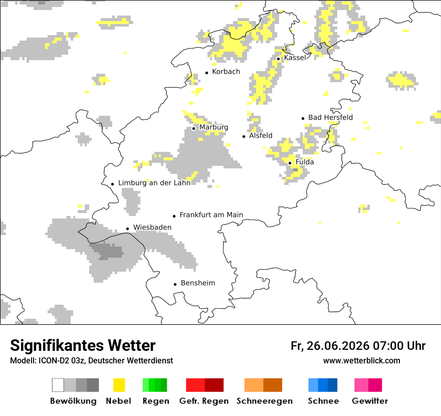 Signifikantes Wetter