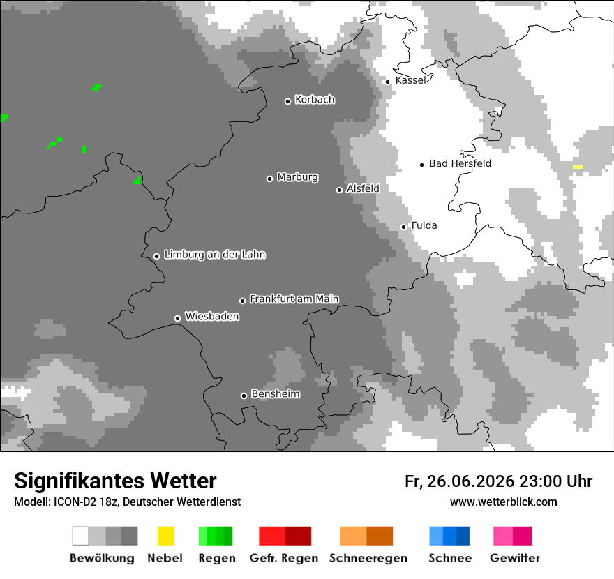 Signifikantes Wetter