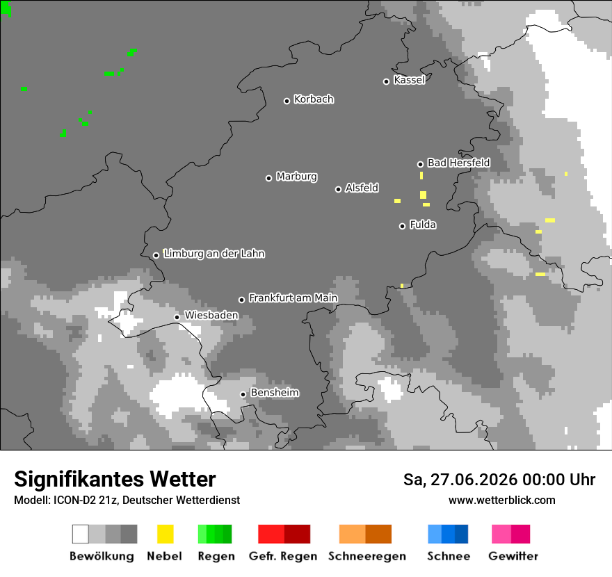 Signifikantes Wetter