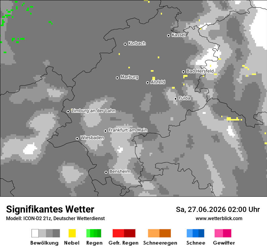Signifikantes Wetter