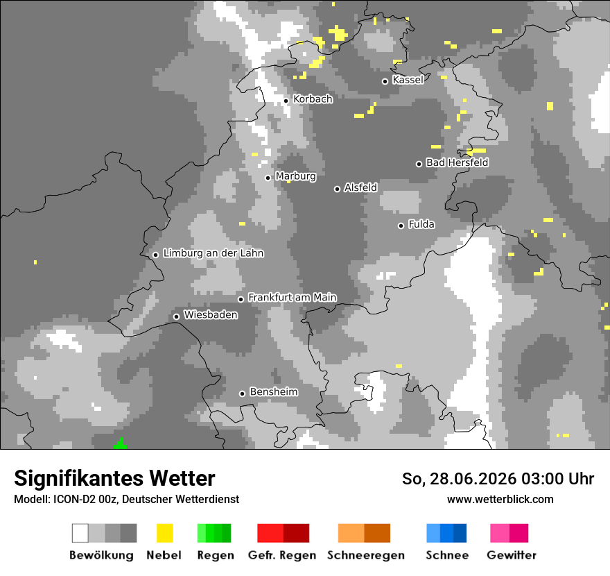 Signifikantes Wetter