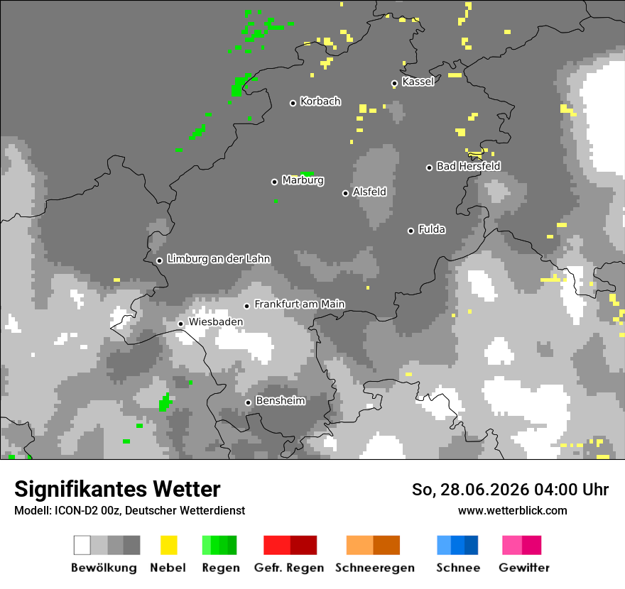 Signifikantes Wetter