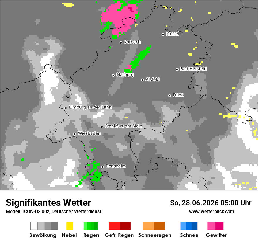 Signifikantes Wetter