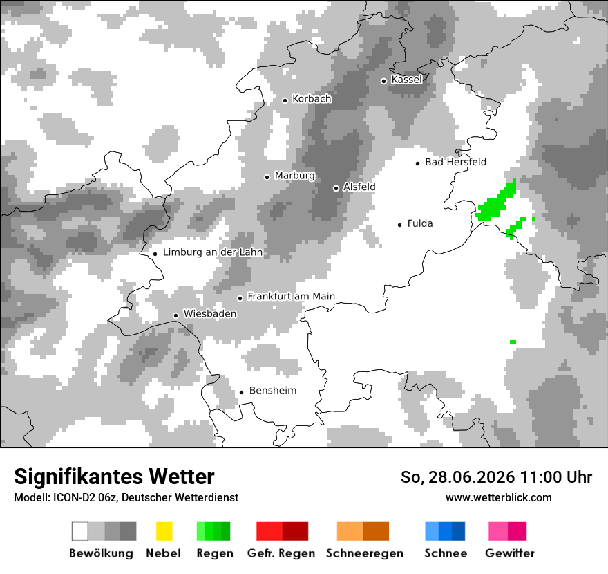 Signifikantes Wetter