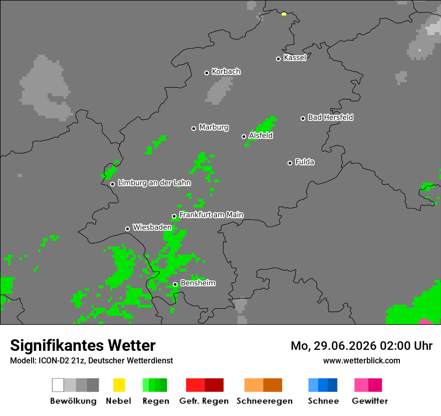 Signifikantes Wetter