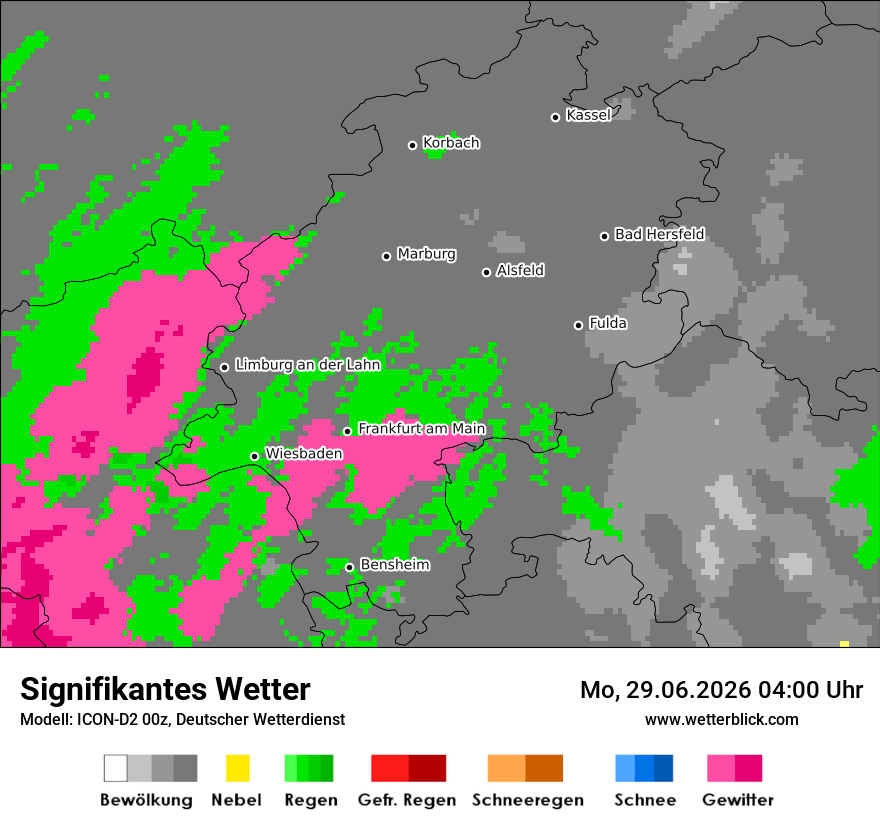 Signifikantes Wetter