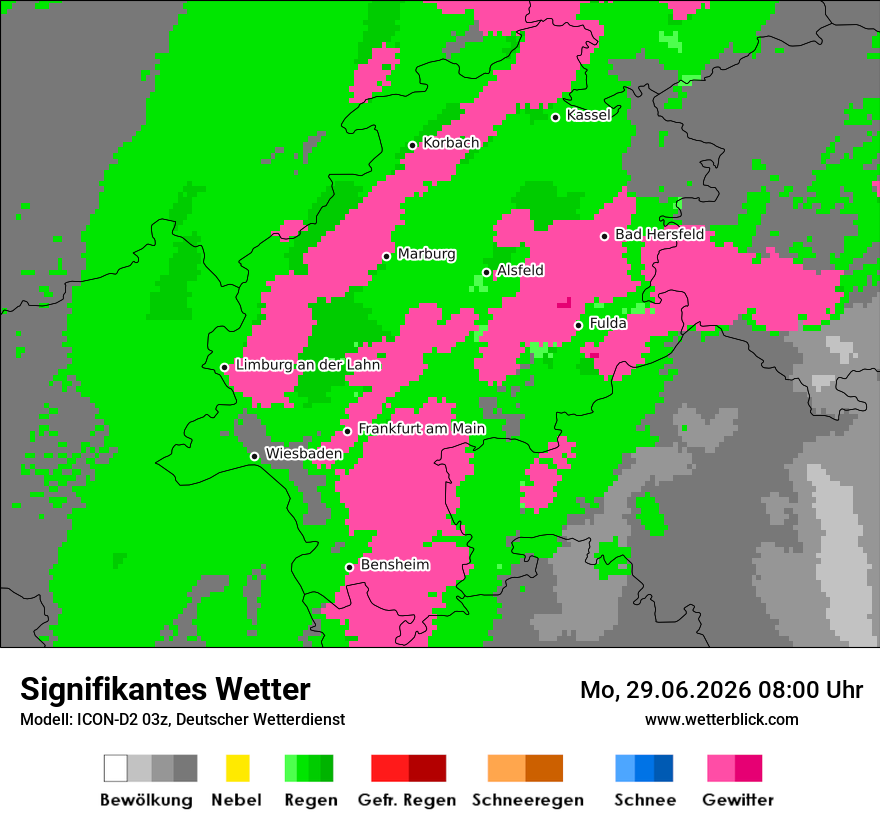 Signifikantes Wetter