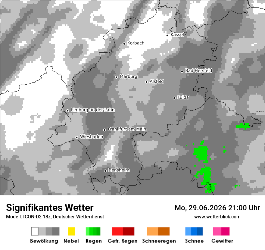 Signifikantes Wetter
