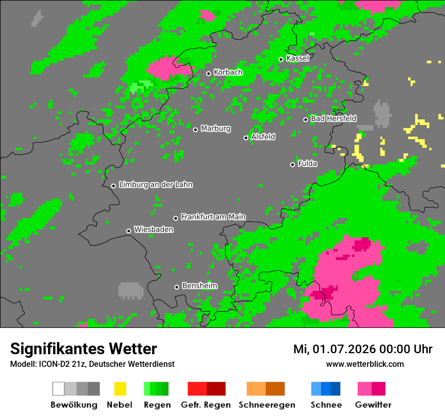 Signifikantes Wetter