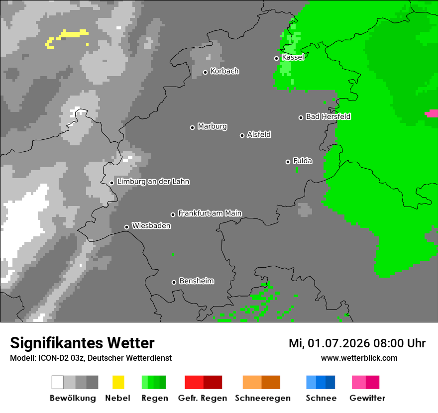 Signifikantes Wetter